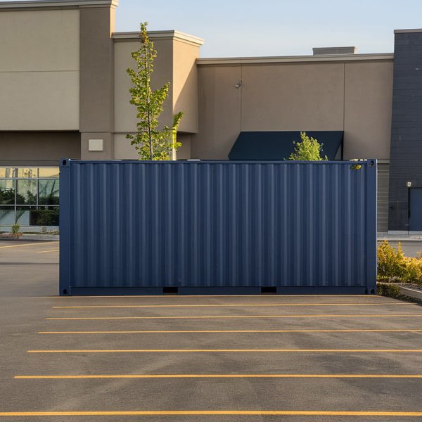 it is not recommended to store hazardous materials in commercial storage containers due to safety and legal regulations
